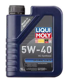 5W-40 Optimal Synth, 1л (НС-синт.мотор.масло)