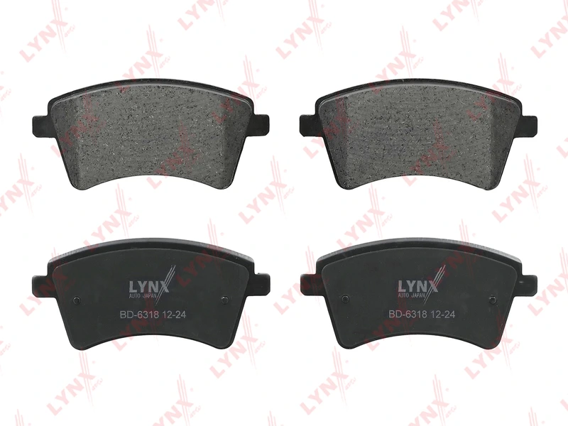Колодки тормозные дисковые | перед | · LYNXAUTO BD6318