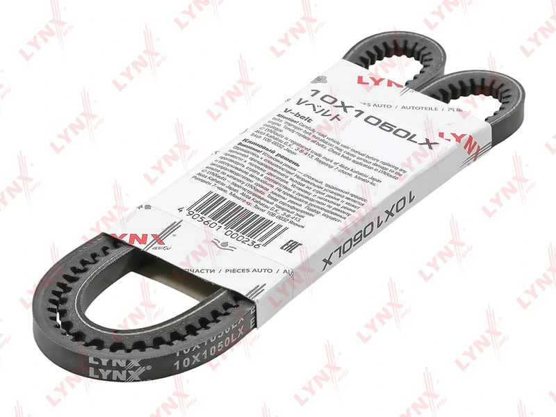 Ремень клиновой VOLGA/GAZELLE/SOBOL/UAZ HUNTER · LYNXAUTO 10X1050LX