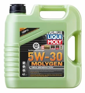 5W-30 Molygen New Generation, API SP, ILSAC GF-6A, 4л (НС-синт.мотор.масло)