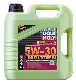 5W-30 Molygen New Generation DPF, 4л (НС-синт.мотор.масло)