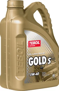 5W-40 Gold S, 4л (синт.мотор.масло)