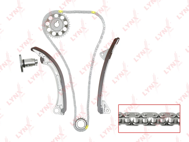Комплект цепи ГРМ · LYNXAUTO TK0038