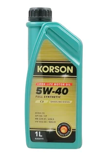 5W-40 FULL SYNTHETIC C3 1л (синт. мотор. масло.)