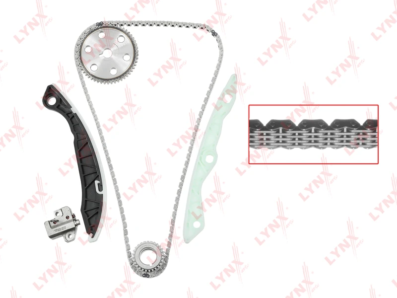 Комплект цепи ГРМ · LYNXAUTO TK0024