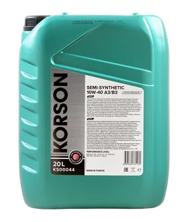 10W-40 SEMI-SYNTHETIC A3/B4 20л (полусинт. мотор. масло)