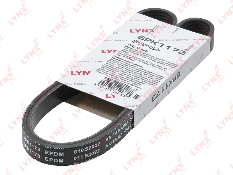 Ремень поликлиновой · LYNXAUTO 6PK1173