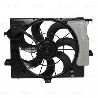 Э/вентилятор охл. с кожухом для а/м Hyundai Solaris/Kia Rio (10-) A/C+
