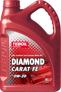 0W-20 Diamond Carat FE, 4л (синт.мотор.масло)