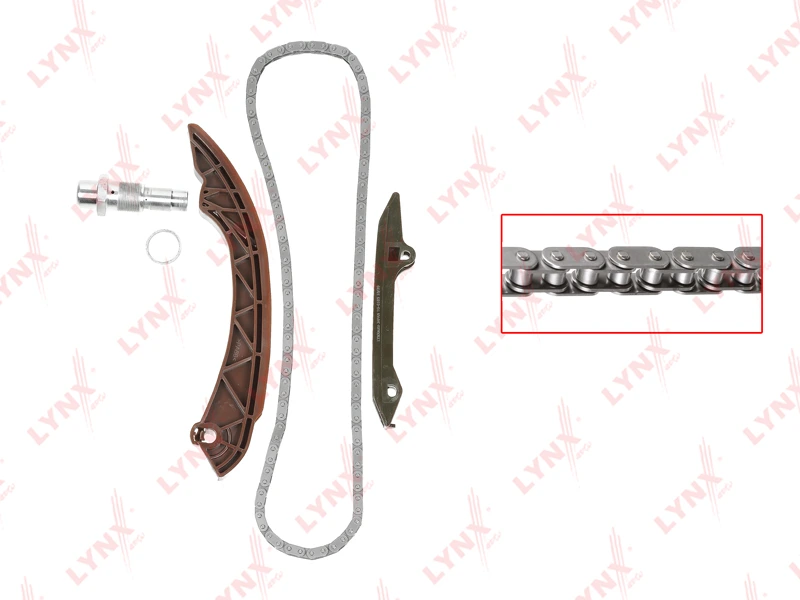 Комплект цепи ГРМ · LYNXAUTO TK0187