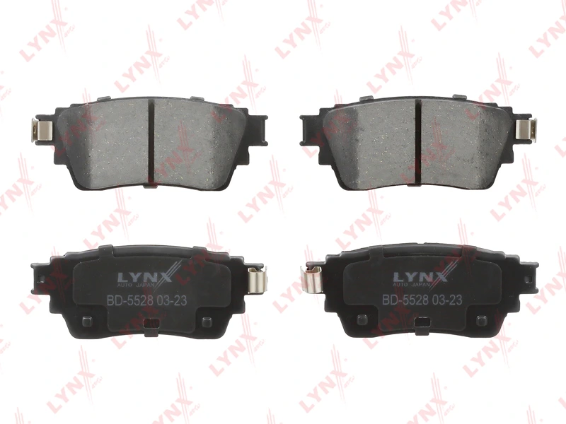 Дисковые тормозные колодки | зад | · LYNXAUTO BD5528