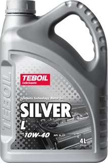 10W-40 Silver L, 4л (полусинт.мотор.масло)