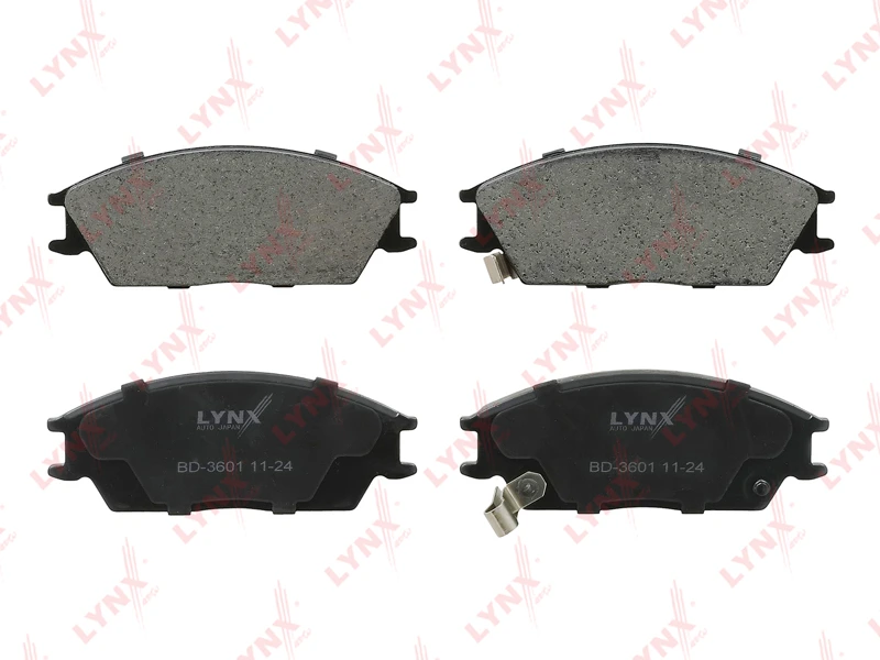 Колодки тормозные дисковые | перед | · LYNXAUTO BD3601