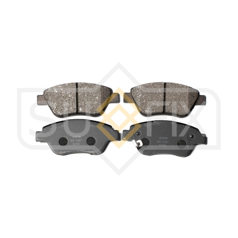 Колодки тормозные дисковые | перед | · SUFIX SX1391