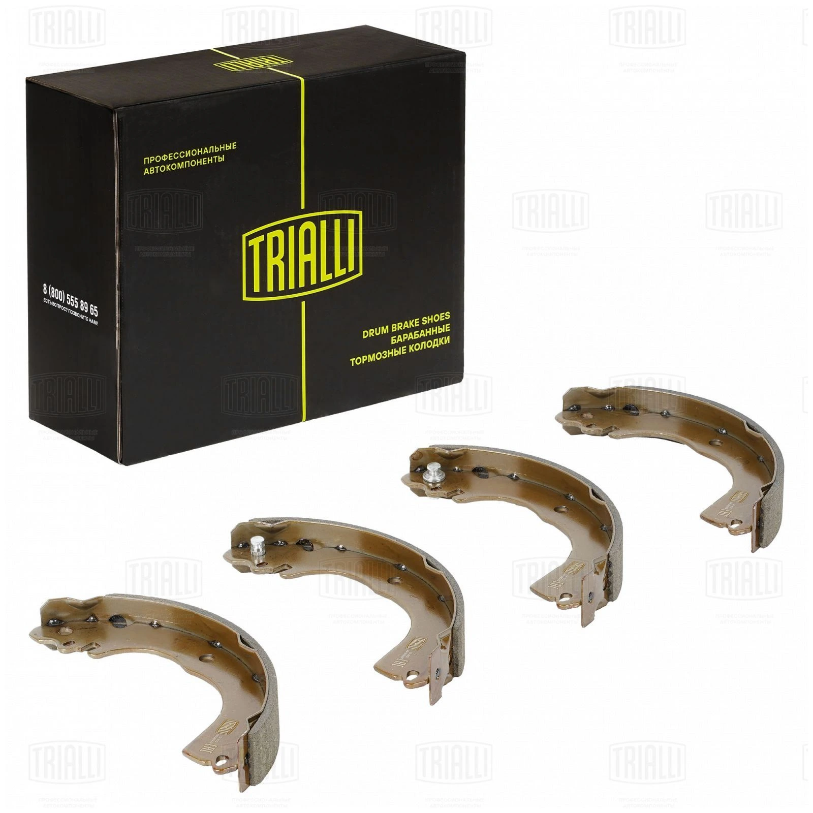 Колодки тормозные барабанные | зад | · TRIALLI GF4512
