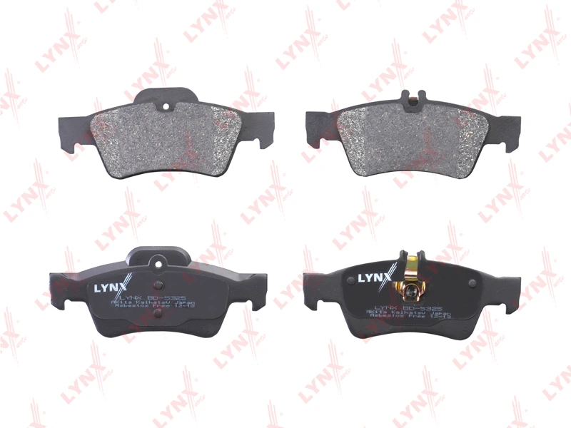 Колодки тормозные дисковые | зад | · LYNXAUTO BD5325
