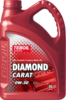 0W-30 Diamond Carat, 4л (синт.мотор.масло)