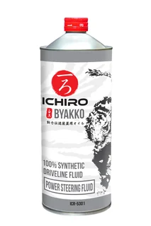 POWER STEERING FLUID BYAKKO 1л, (синт.жидкость для ГУР), (янтарная)