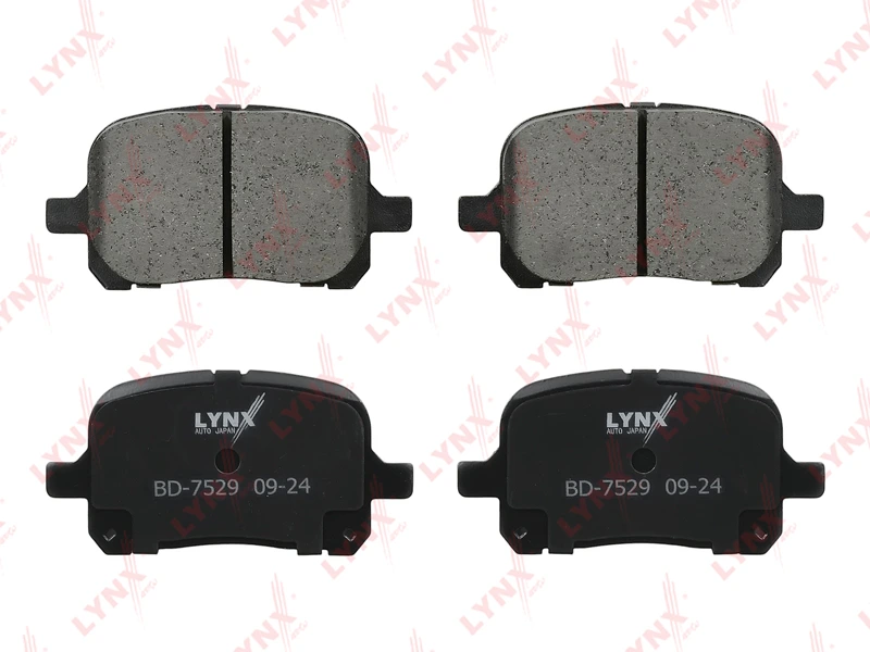 Колодки тормозные дисковые | перед | · LYNXAUTO BD7529