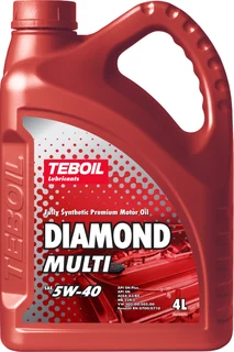 5W-40 Diamond Multi, 4л (синт.мотор.масло)