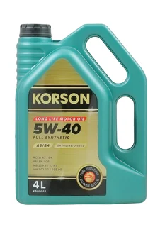 5W-40 FULL SYNTHETIC A3/B4 4л (синт. мотор. масло.)
