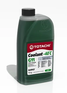 Антифриз, готовый раствор NIRO COOLANT G11 -40°C зелёный 1кг