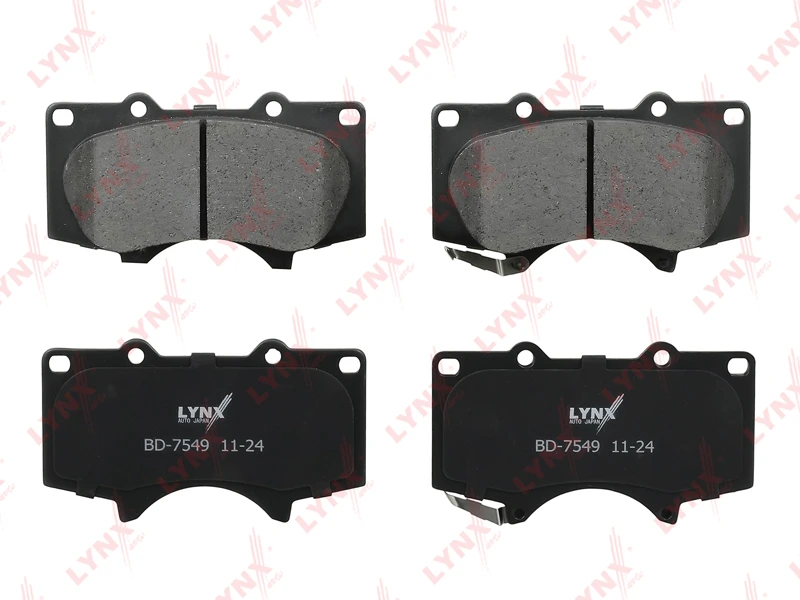 Колодки тормозные дисковые | перед | · LYNXAUTO BD7549