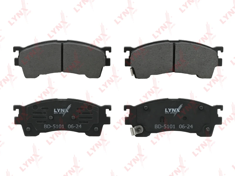 Колодки тормозные дисковые | перед | · LYNXAUTO BD5101