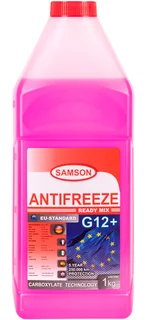 Антифриз, готовый раствор EU-Standard G12+ long life красный -37°C, 1кг