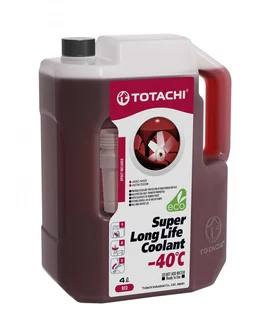 Антифриз, готовый раствор SUPER LLC -40°C красный 4л