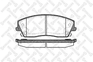 Колодки дисковые п. Chrysler 300C 2.7/3. | перед |