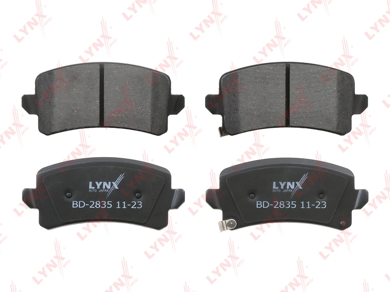 Колодки тормозные | зад | · LYNXAUTO BD2835