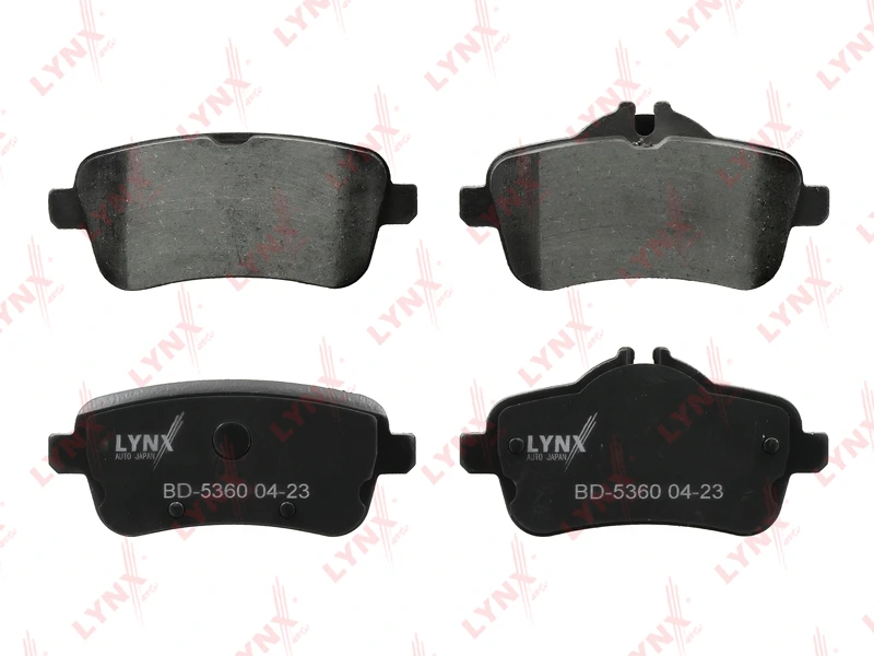Колодки тормозные дисковые | зад | · LYNXAUTO BD5360