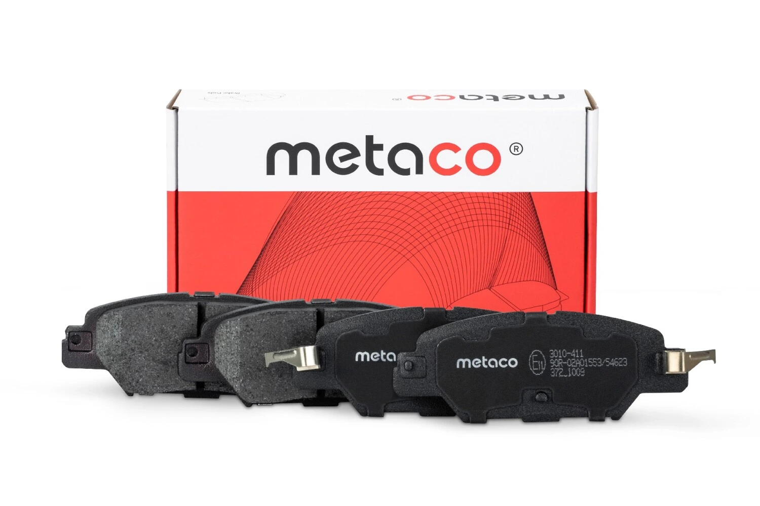 Колодки тормозные дисковые | зад | · METACO 3010411