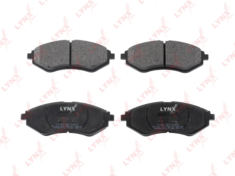 Колодки тормозные дисковые | перед | · LYNXAUTO BD1803
