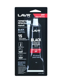Герметик-прокладка черный высокотемпературный Black, 85 г