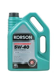 5W-40 SEMI SYNTHETIC A3/B4 4л (полусинт. мотор. масло)