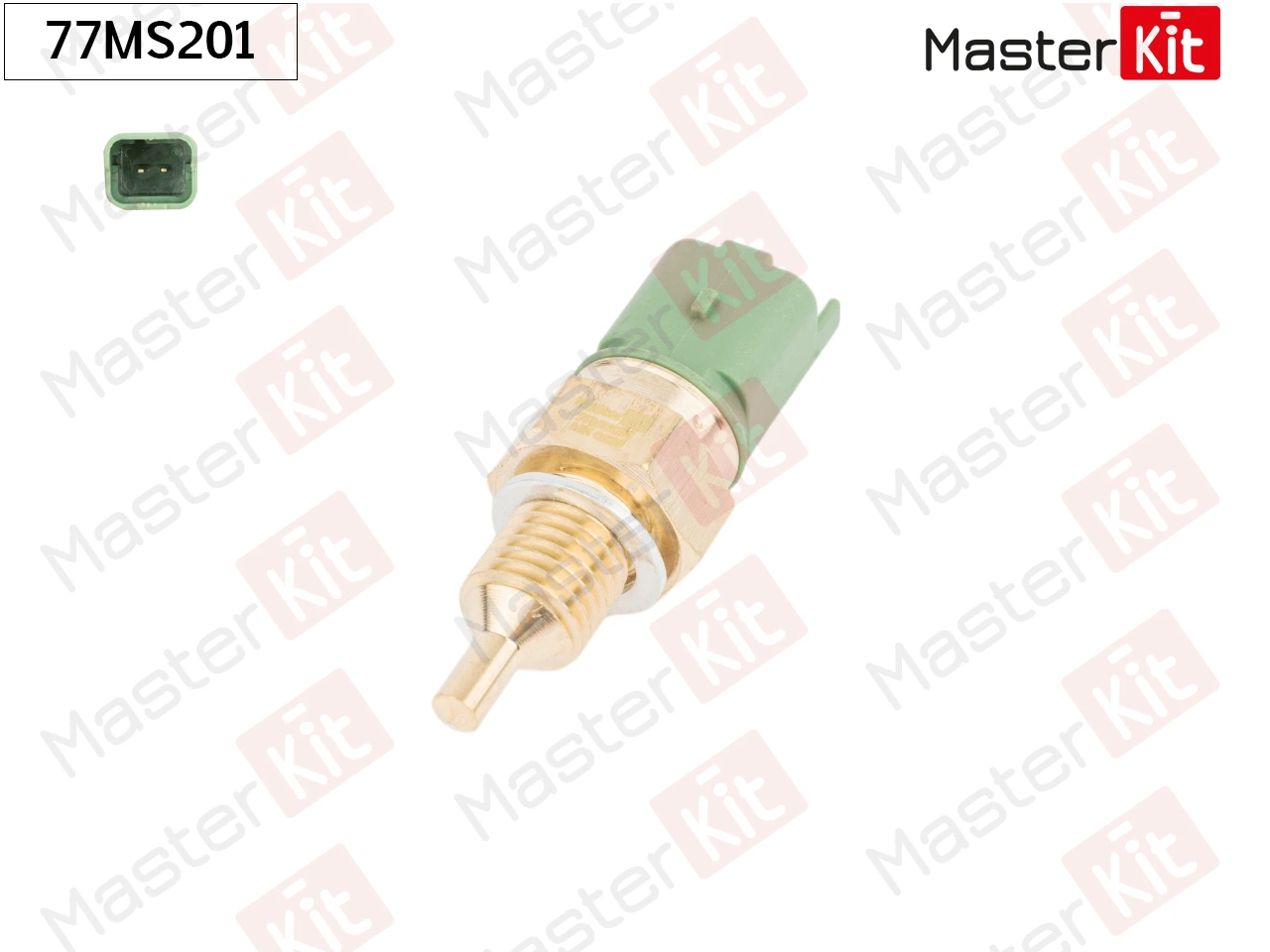 Датчик температуры охлаждающей жидкости · MASTER KIT 77MS201