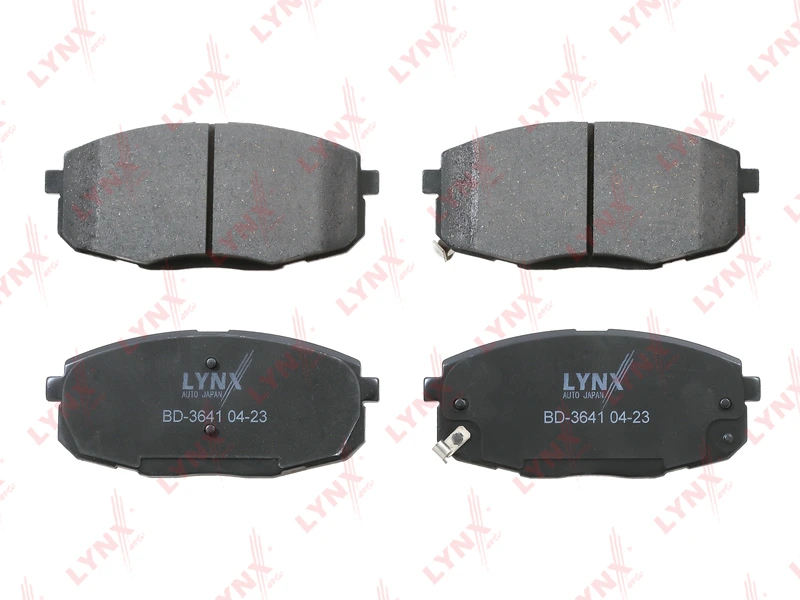 Колодки тормозные дисковые | перед | · LYNXAUTO BD3641