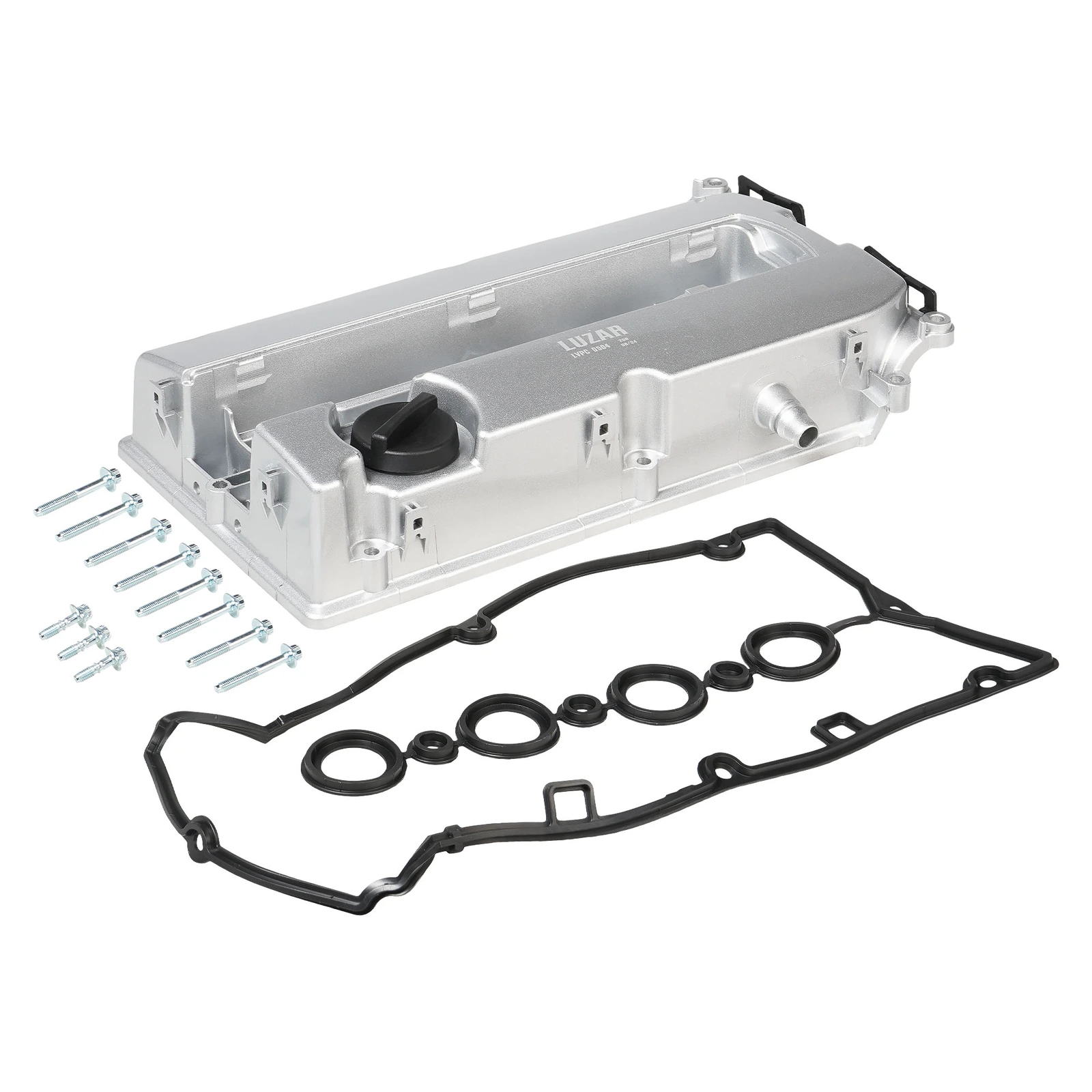 Крышка клапанная для а/м Chevrolet Cruze (09-)/Opel Astra H (04-) 1.6i (алюм., с прокл.) · LUZAR LVPC0504