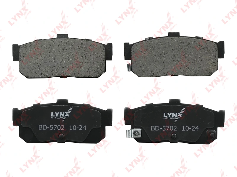 Колодки тормозные дисковые | зад | · LYNXAUTO BD5702