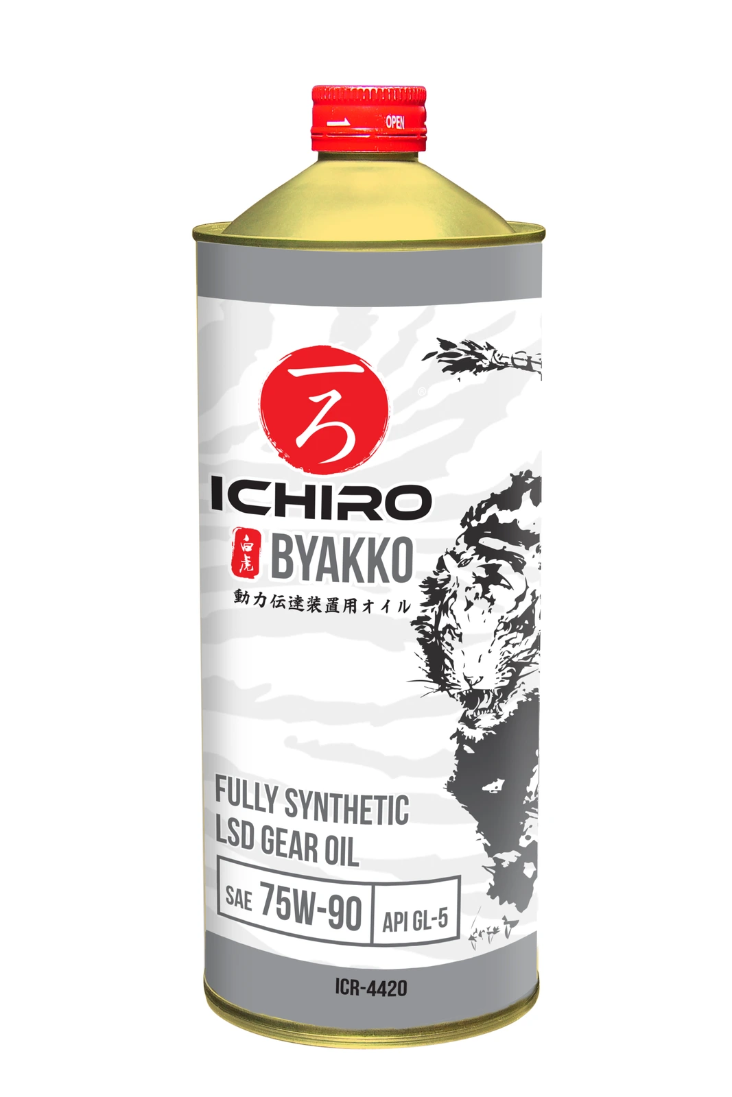 75W-90 BYAKKO GL-5 LSD, 1л, (синт.транс.масло) · ICHIRO ICR44201