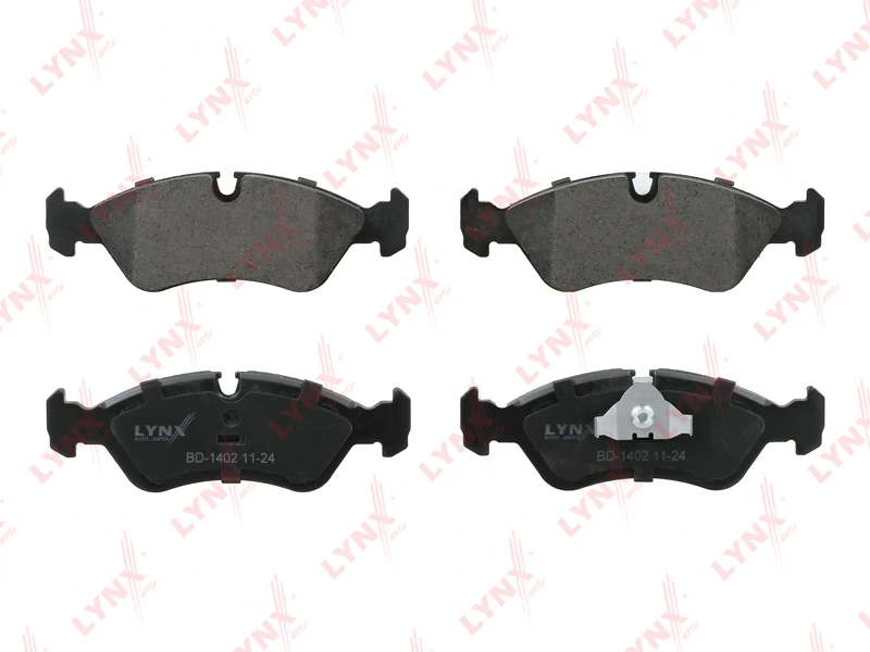 Колодки тормозные дисковые | перед | · LYNXAUTO BD1402
