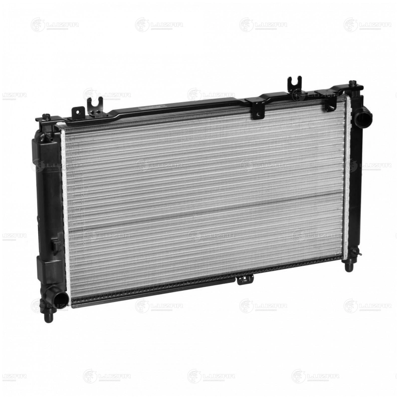 Радиатор охл. алюм. для а/м ВАЗ 2190 Гранта/Datsun on-Do A/C± (OVAL-TUBE) · LUZAR LRC01900