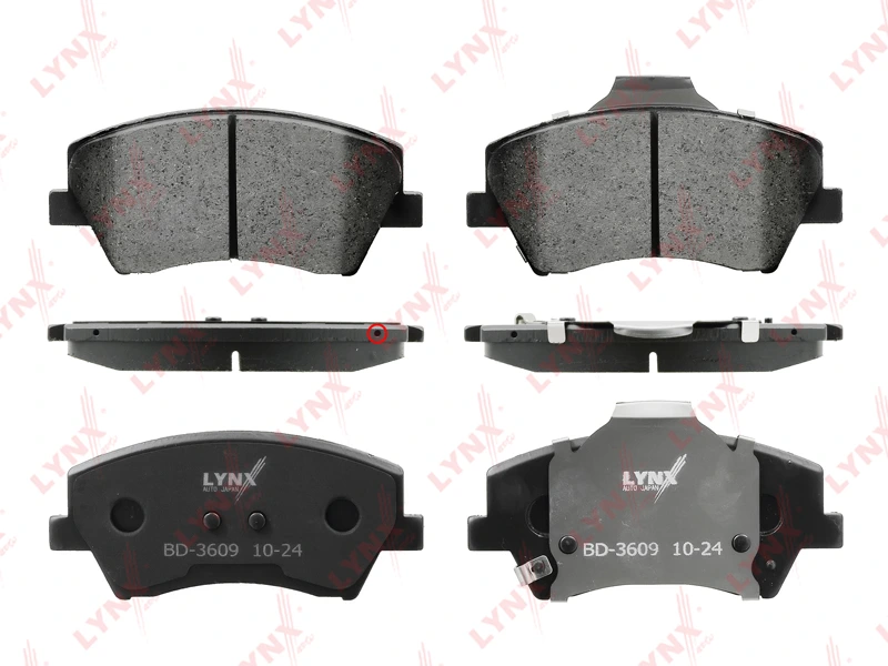 Колодки тормозные дисковые | перед | · LYNXAUTO BD3609