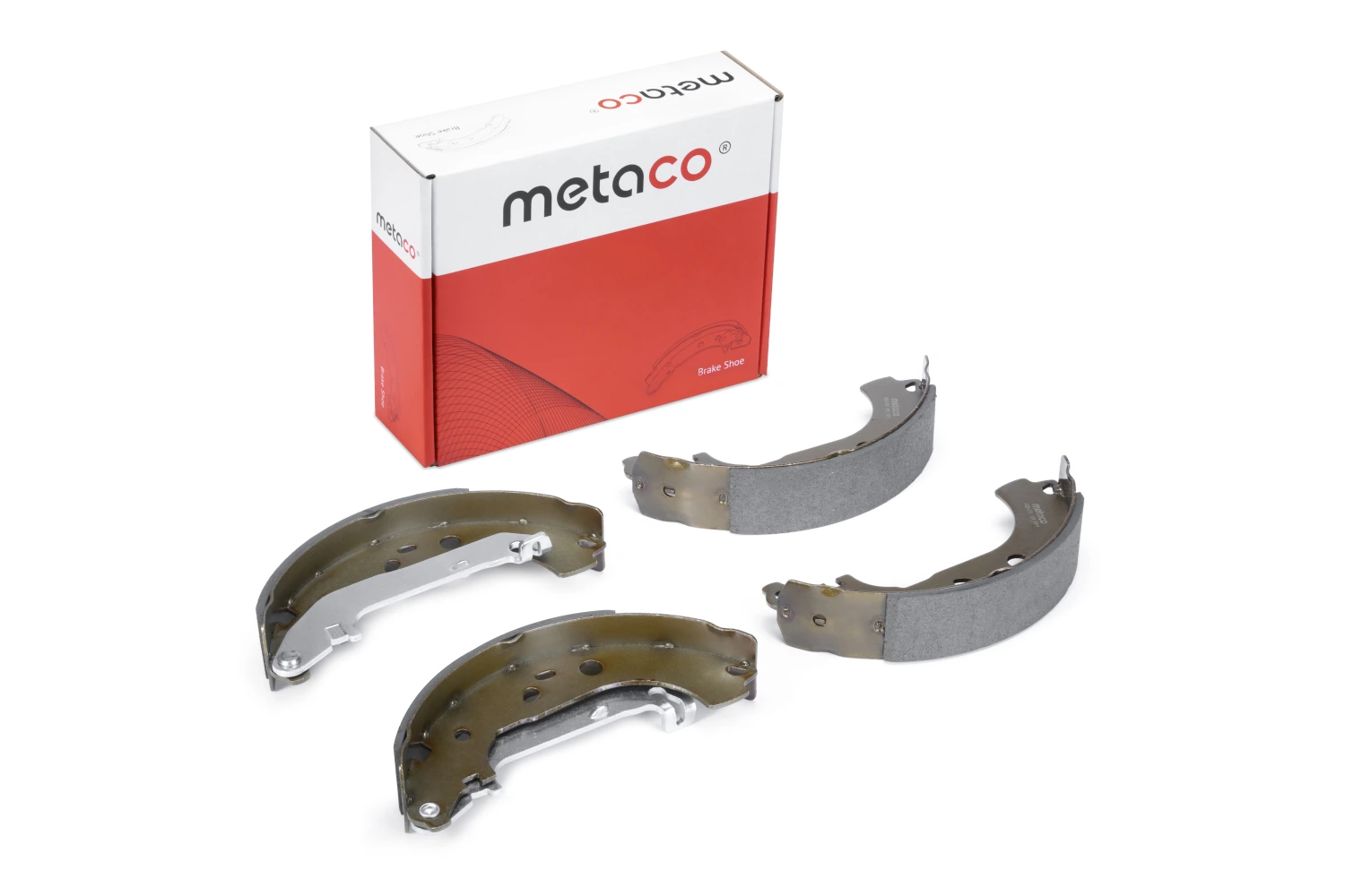 Колодки тормозные барабанные | зад | · METACO 3020009