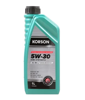 5W-30 SEMI SYNTHETIC A3/B4 1л (полусинт. мотор. масло)