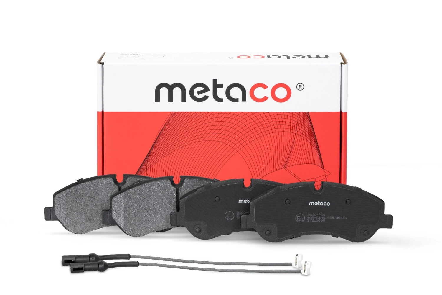 Колодки тормозные дисковые | перед | · METACO 3000269