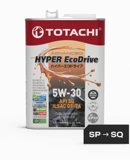 5W-30 Hyper Ecodrive SP/GF-6A 4л (синт. мотор. масло)