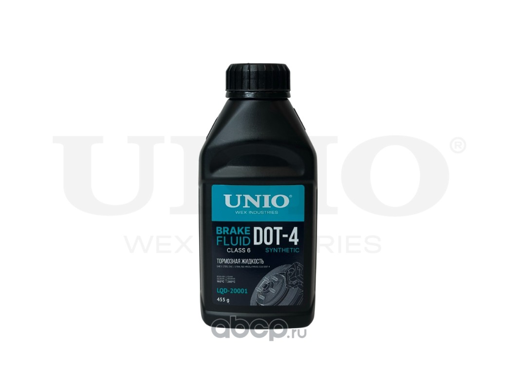 Тормозная жидкость 0,5 кг · UNIO LQD-20001